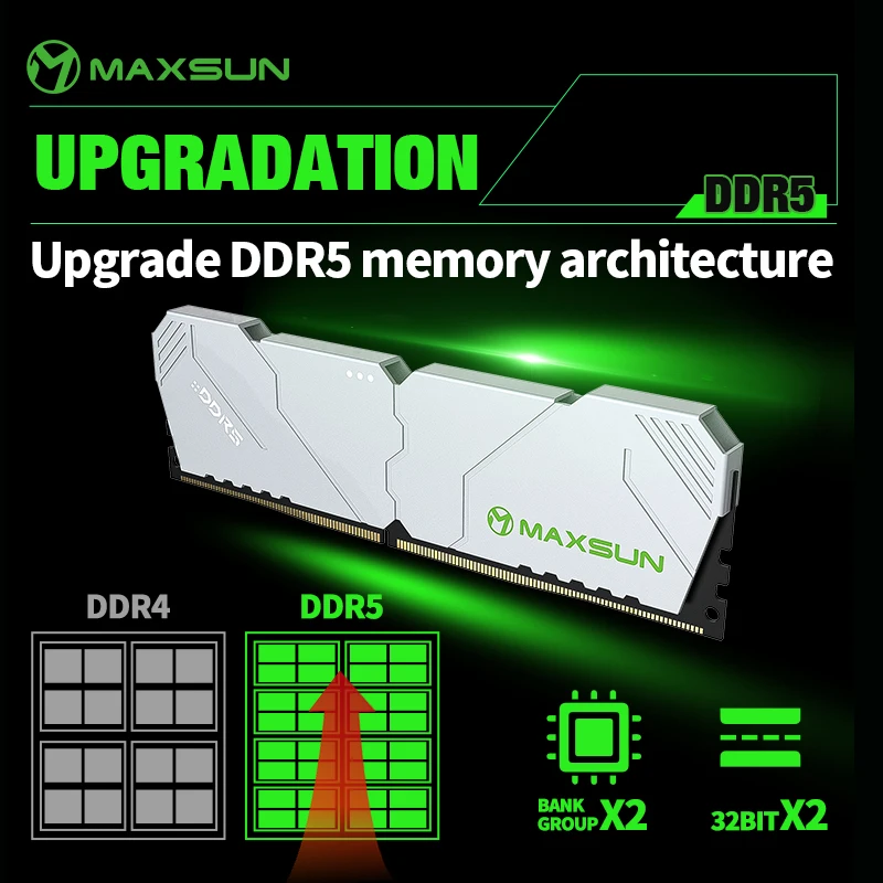 Ddr5 16Gb 6000Mhz - MAXSUN 히트싱크 메모리아 RAM DDR5 6000mhz