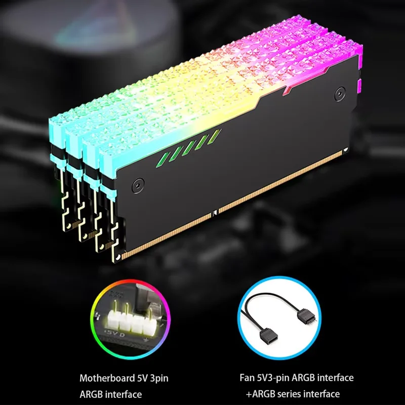 PC 메모리 히트싱크 RM-1 RAM 쿨링 베스트 5V - Ddr5 Ram 리뷰 및 가격