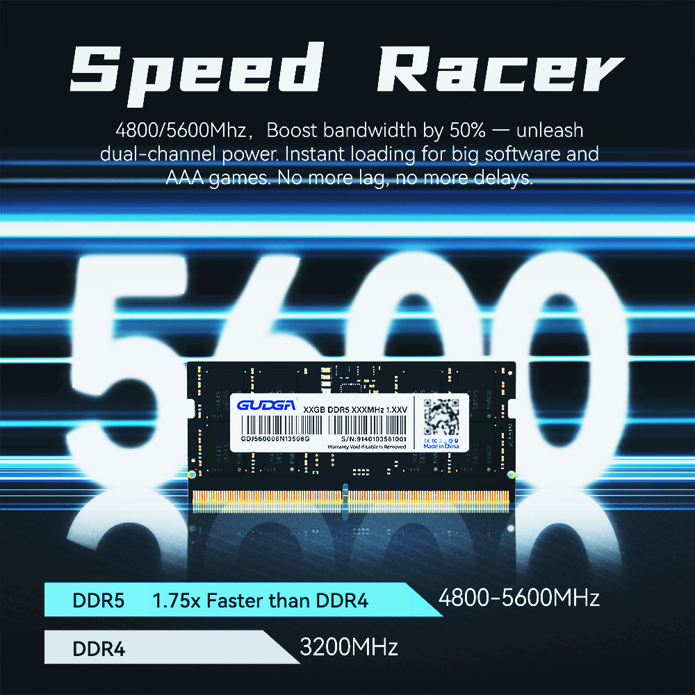 GUDGA DDR5 RAM 8GB 16GB 32GB D - Ddr5 32Gb 리뷰 및 가격