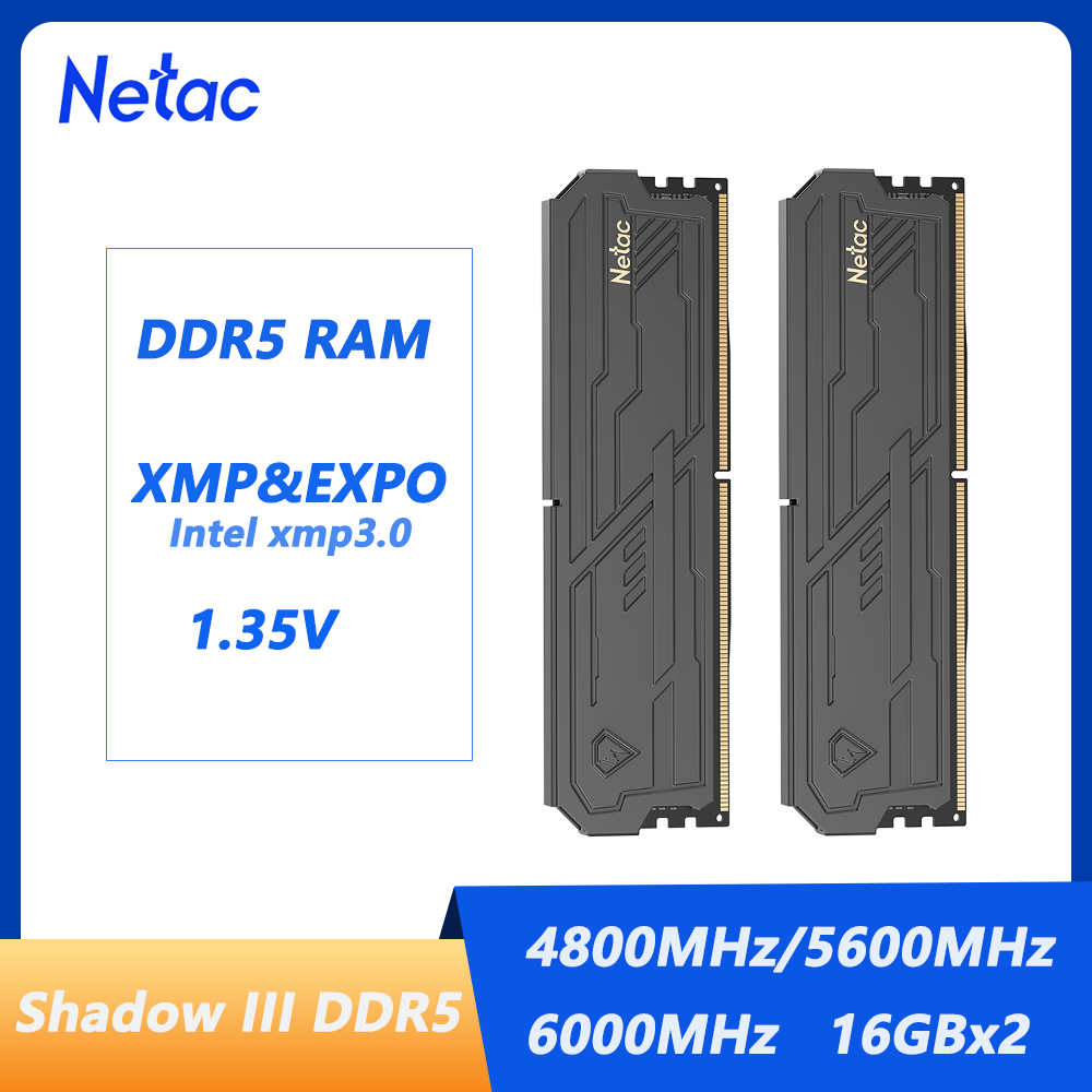 Netac DDR5 Ram Shadow III 4800 - Ddr5 16Gb 6000Mhz 리뷰 및 가격