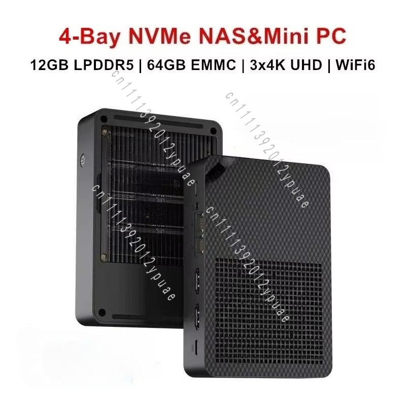 4베이 NAS 미니 PC, Wi-Fi 6 지원, 12G - Ddr5 64Gb 리뷰 및 가격