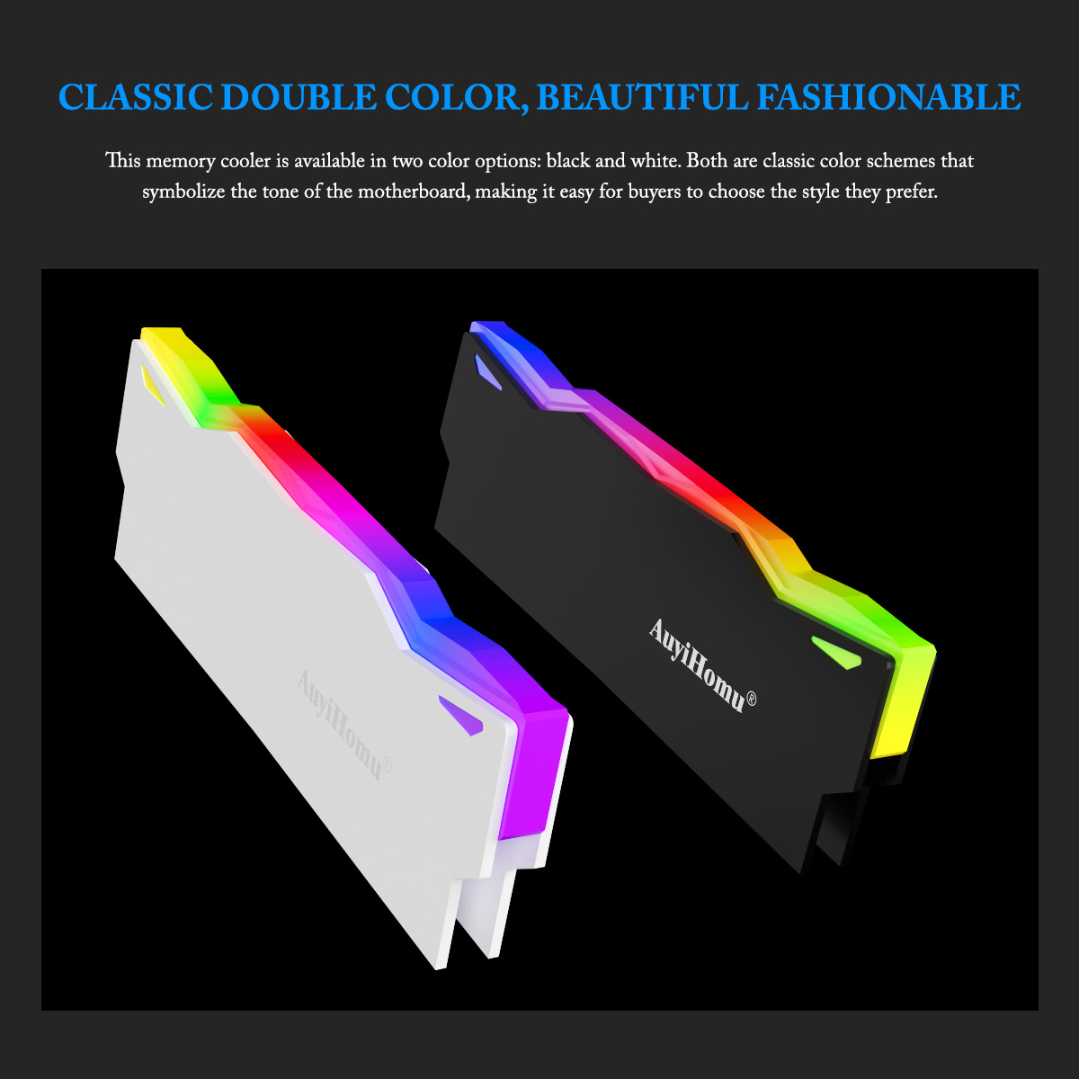 AuyiHomu RGB 히트싱크, 5V 3핀 ARGB  - Ddr5 Ram 리뷰 및 가격