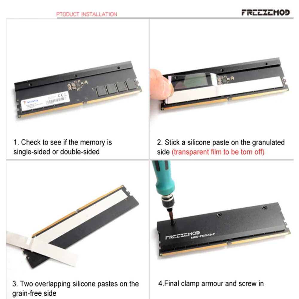 2Pcs FREEZEMOD 메모리 RAM 갑옷 조끼 지 - Ddr5 Rgb Ram 리뷰 및 가격